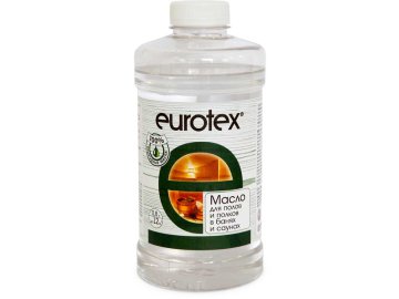 Масло для древесины Eurotex Сауна для защиты полка (800мл)