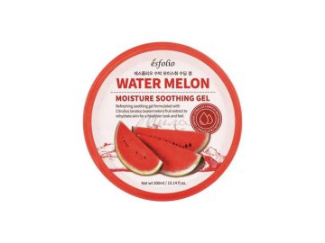 Гель для лица и тела ESFOLIO Water Melon Moisture Soothing Gel с арбузом увлажняющий, 300 мл Мила