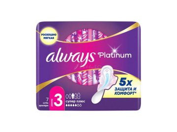 Прокладки женские ALWAYS Ultra Platinum Super Plus, 7 шт.