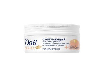 Крем-воск для тела ДАВ Смягчающий, 75 мл Мила