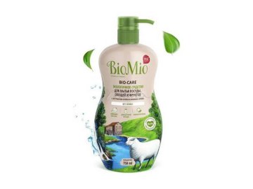 Средство для мытья посуды, овощей и фруктов BioMio BIO-CARE БЕЗ ЗАПАХА, 750 мл