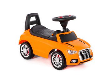 Каталка Полесье SuperCar №2 84569 (оранжевый) на акции в магазинах 5 элемент