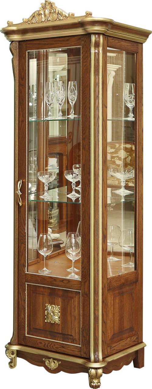 Шкаф-витрина «Алези Люкс» П1.349.0.08 (П350.08л), фото 2 из 3