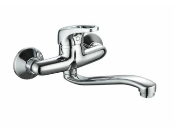 Смеситель для кухни GROSS AQUA 4548511-20S настенный Optima