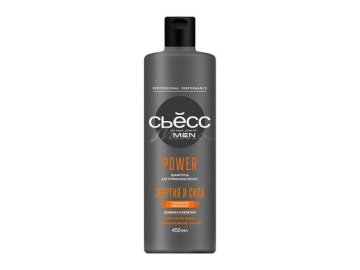 Шампунь для волос мужской СЬЁСС Men Power & Strength, 450 мл