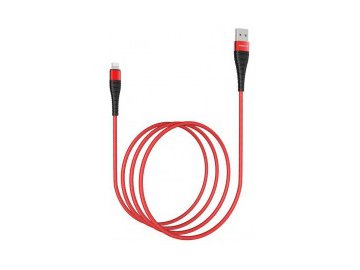 Кабель usb - lightning borofone bx32 lightning (красный) в Молодечно Электросила