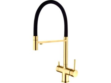 Смеситель кухни GROSS AQUA Neosteel подключение к фильтру воды 3188611SSMGB