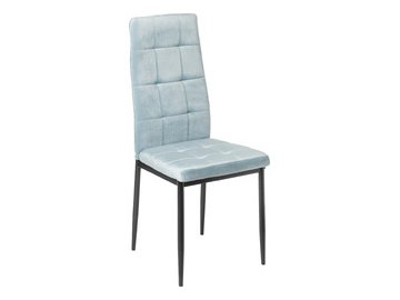 Стул Mio Tesoro Джия DC-060KD (светло-серый/черный)