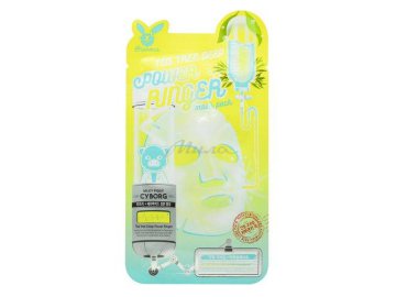 Маска тканевая для лица ELIZAVECCA c Чайным деревом  Tea Tree Deep Power Ringer Mask Pack, 1 шт, 23 мл