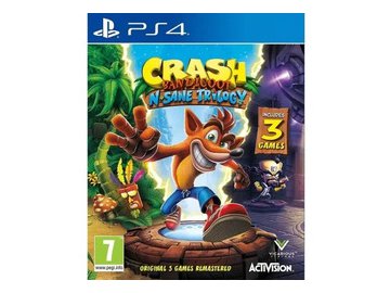 Игра Crash Bandicoot N.Sane Trilogy Remastered для PlayStation 4