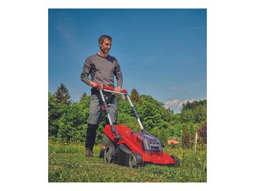 Газонокосилка Einhell Rasarro 36/40 (2x4.0Ah)