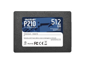 Твердотельный накопитель Patriot P210 512GB (P210S512G25)