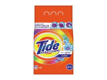 Порошок стиральный TIDE Color аромат LENOR автомат, 3 кг на акции в магазинах Мила