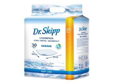 Одноразовые пеленки Dr.Skipp Soft Line 60x60 (30 шт)