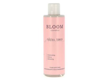Тонер для лица BLOOM COSMETICS Увлажняющий и восстанавливающий, 200 мл