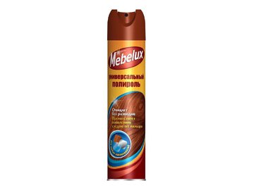Полироль для мебели Мебелюкс (Mebelux) для любых поверхностей 300см3