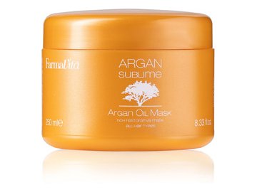 Маска FarmaVita ARGAN Sublime с маслом аргана 250 мл