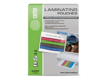 Пленка для ламинирования Cactus CS-LPGA4125100 5 элемент