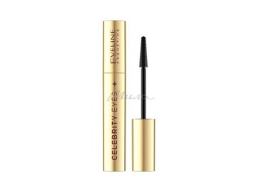 Тушь для ресниц EVELINE Cosmetics Celebrity Eyes Ублиняющая и объемная, черный