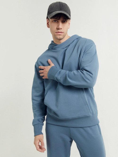 Комплект мужской (анорак, брюки) в синем цвете, фото 2 из 8