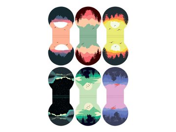 Закладки для книг BRAUBERG 113169 (МАГНИТНЫЕ, унисекс, набор 6 шт., 32х28мм) в Светлогорске 5 элемент