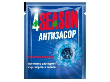 Средство д/устранения засоров 4Season Антизасор 90г