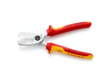 Кабелерез с двойными режущими кромками Knipex 95 16 200 в Пинске 5 элемент