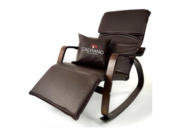 Кресло-качалка Calviano Comfort 1 (коричневый PU) в Светлогорске 5 элемент