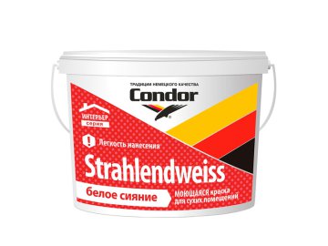 Краска CONDOR Strahlendweiss (15кг)