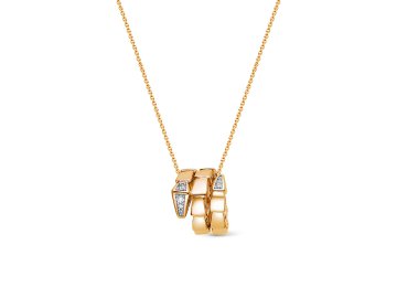Колье RoseGrace, красное золото 585 проба, вставка бриллиант