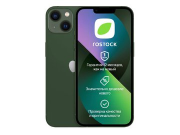 Смартфон Apple iPhone 13 128Gb SIM+eSIM восстановленный Rostock Грейд B (зеленый) на акции в магазинах 5 элемент