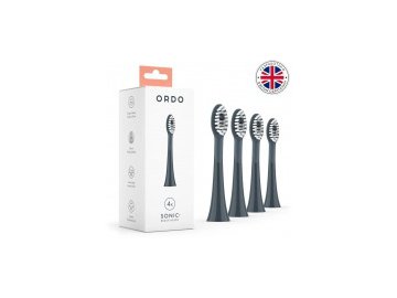 Насадка для зубной щетки ordo sonic+ sph2000-cg (4 шт, тёмно-серый)
