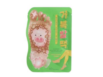 Пилинг-носочки для ног ELIZAVECCA Witch Piggy Hell-Pore Turtle's foot pack отшелушивающие Мила