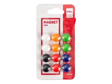 Магнитные держатели для доски DELI 7823 (15мм, 12шт)
