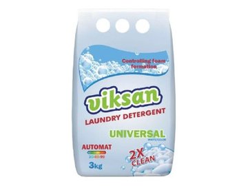 Стиральный порошок Viksan 2X Clean Universal 3 кг