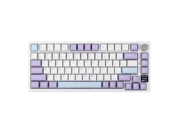 Компьютерная клавиатура AJAZZ AK820 PRO Gift Switch (фиолетово-бело-синяя) в магазинах 