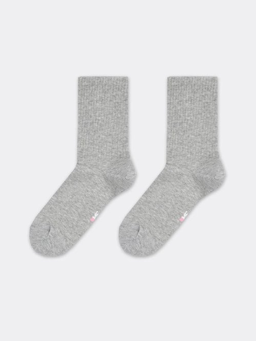 Ноские высокие женские классические в сером цвете, фото 3 из 4