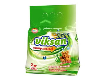 Стиральный порошок VIKSAN Baby Алоэ-Вера 2 кг