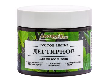 Густое мыло для тела и волос "Дегтярное", 250 мл