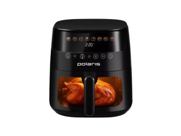 Аэрогриль polaris paf 8003w wifi iq home (черный) Электросила