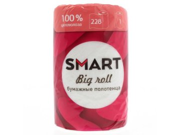 Бумажное полотенце SMART Big roll 2 слоя, 1 рулон