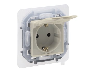 Розетка Legrand Inspiria 673741 (слоновая кость)