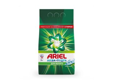 Порошок стиральный ARIEL Чистота Deluxe Горный родник автомат, 3 кг