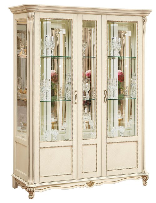 Шкаф-витрина 3д «Алези» П1.350.0.05 (П350.05), фото 1 из 4