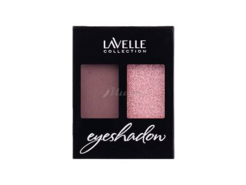Тени для век LAVELLE Collection ES 32 двухцветные, тон 05 сливовый/холодный розовый шиммер