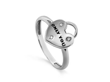 Кольцо декоративное KABAROVSKY, серебро 925 проба, вставка эмаль 7 Карат