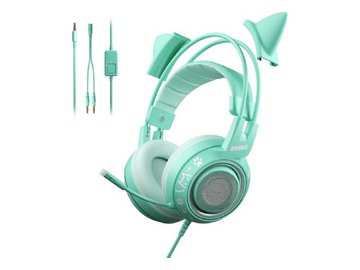 Наушники с ушками Somic G951S (зеленый)