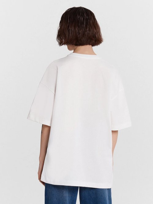 Футболка женская белая с принтом "my breakfast time", фото 2 из 7