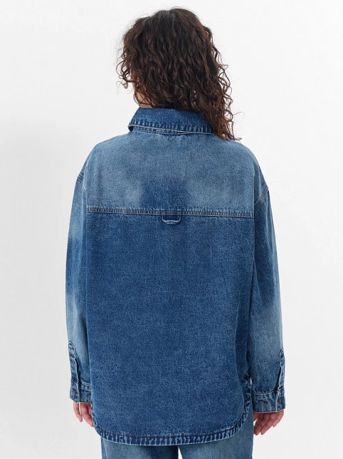 Жакет женский джинсовый, фото 2 из 6