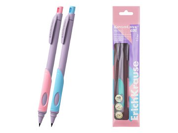 Набор механических карандашей Erich Krause Kids Pastel 2.0 мм 63835 (2 шт)